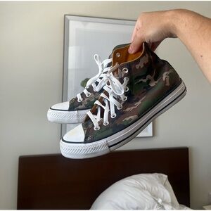 Camo Converse